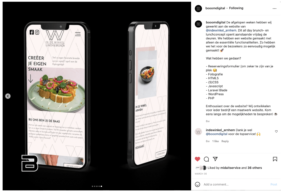 BOOOM Digital instagram
