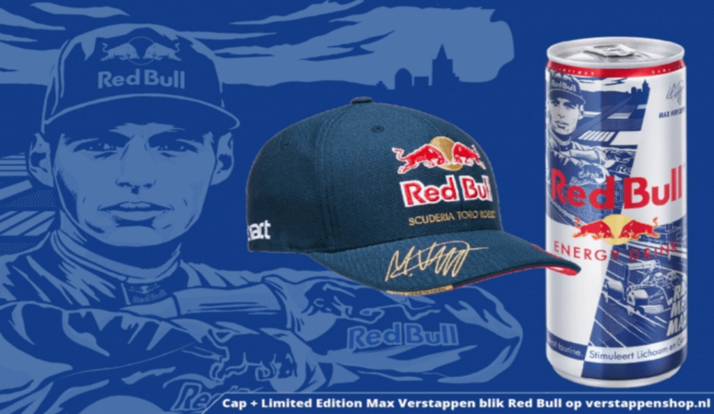 Red Bull verstappen ad